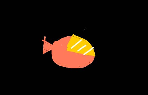 橘子味面包